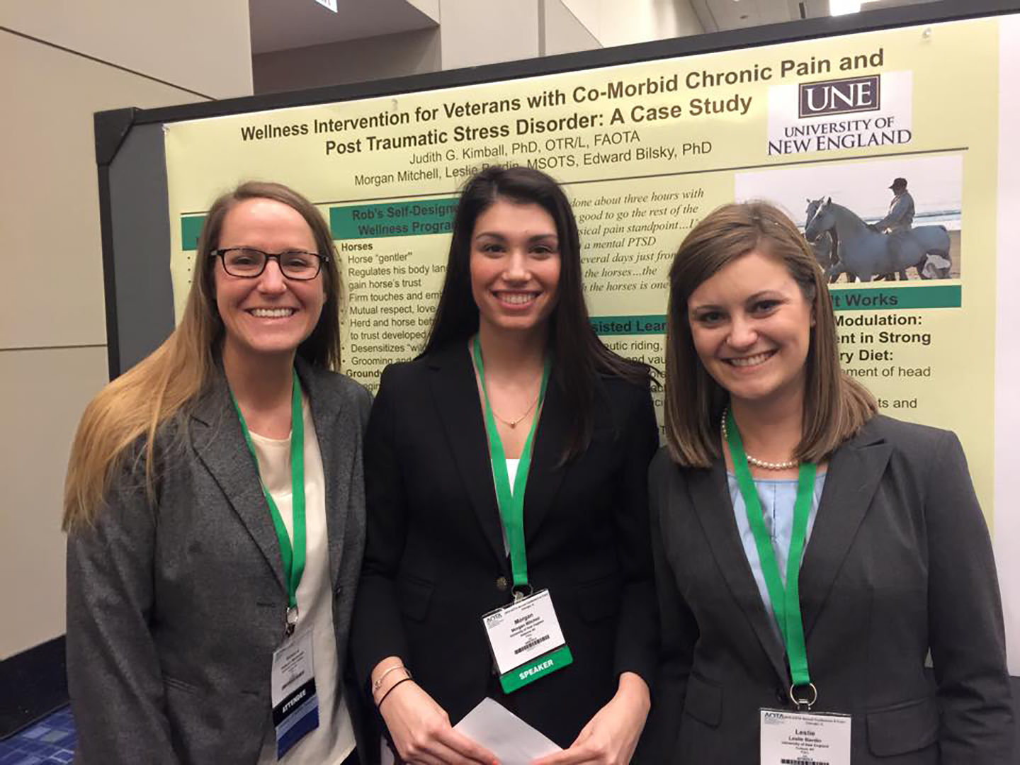 UNE well represented at annual AOTA conference